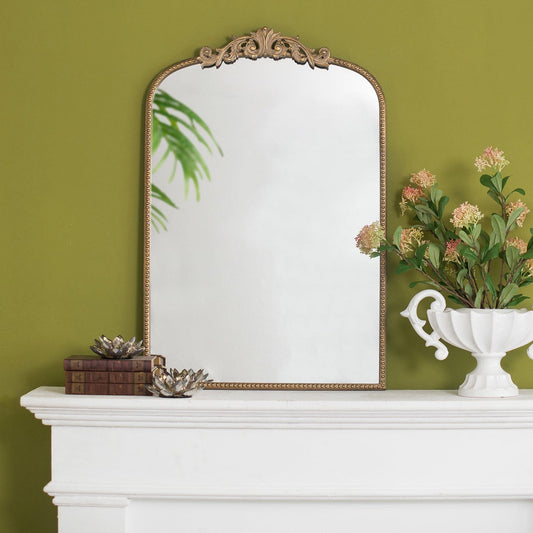 Gold Decorative Wall Mirror – Statement Piece - decorstore