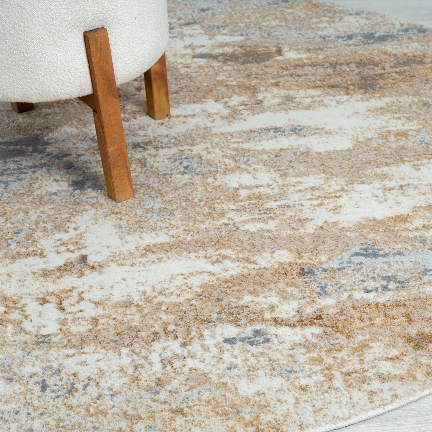 Amber 187 Taupe Designer Rug - decorstore