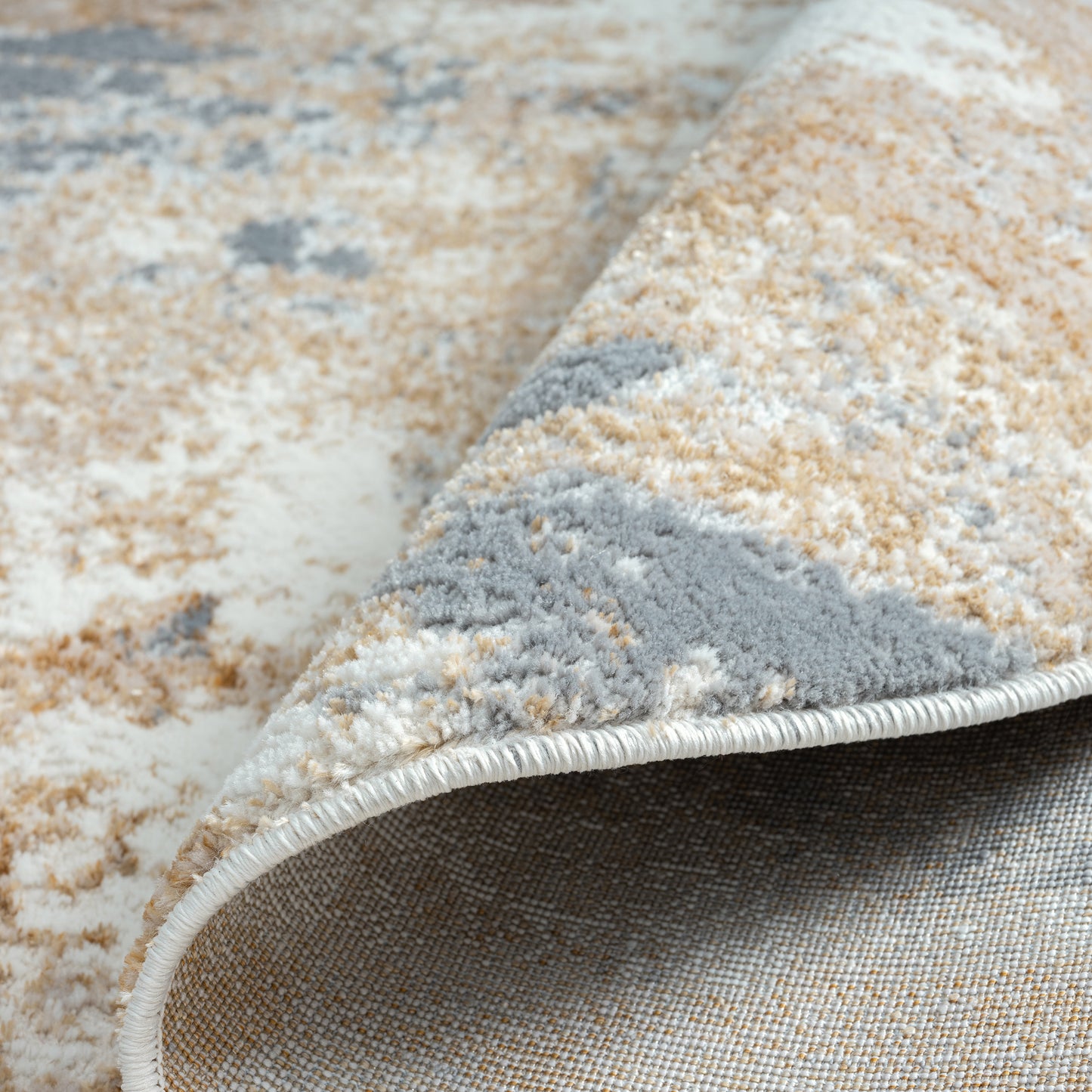 Amber 187 Taupe Designer Rug - decorstore