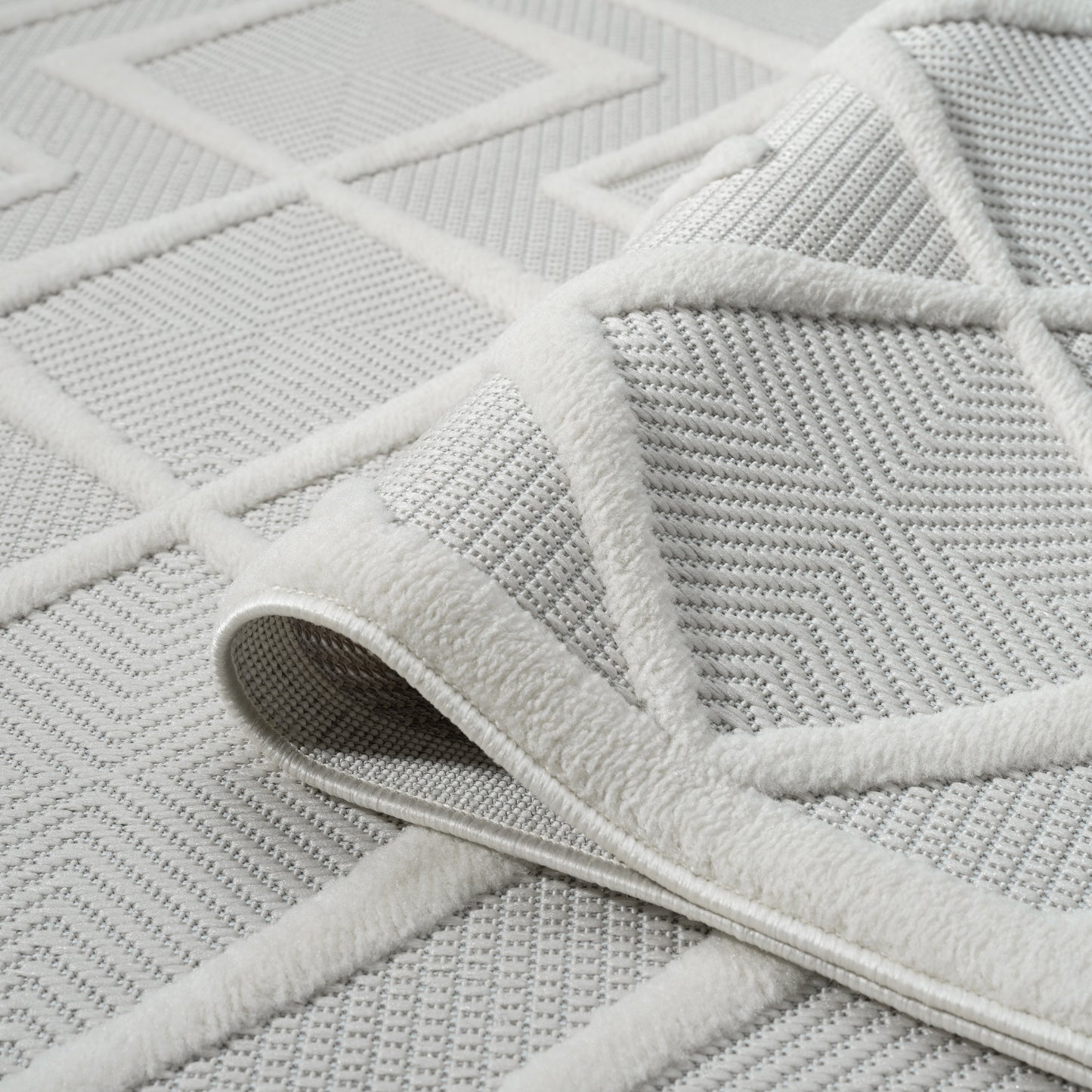 Calm 417 Pearl Designer Rug - decorstore