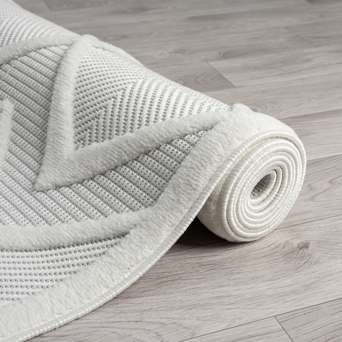 Calm 417 Pearl Designer Rug - decorstore