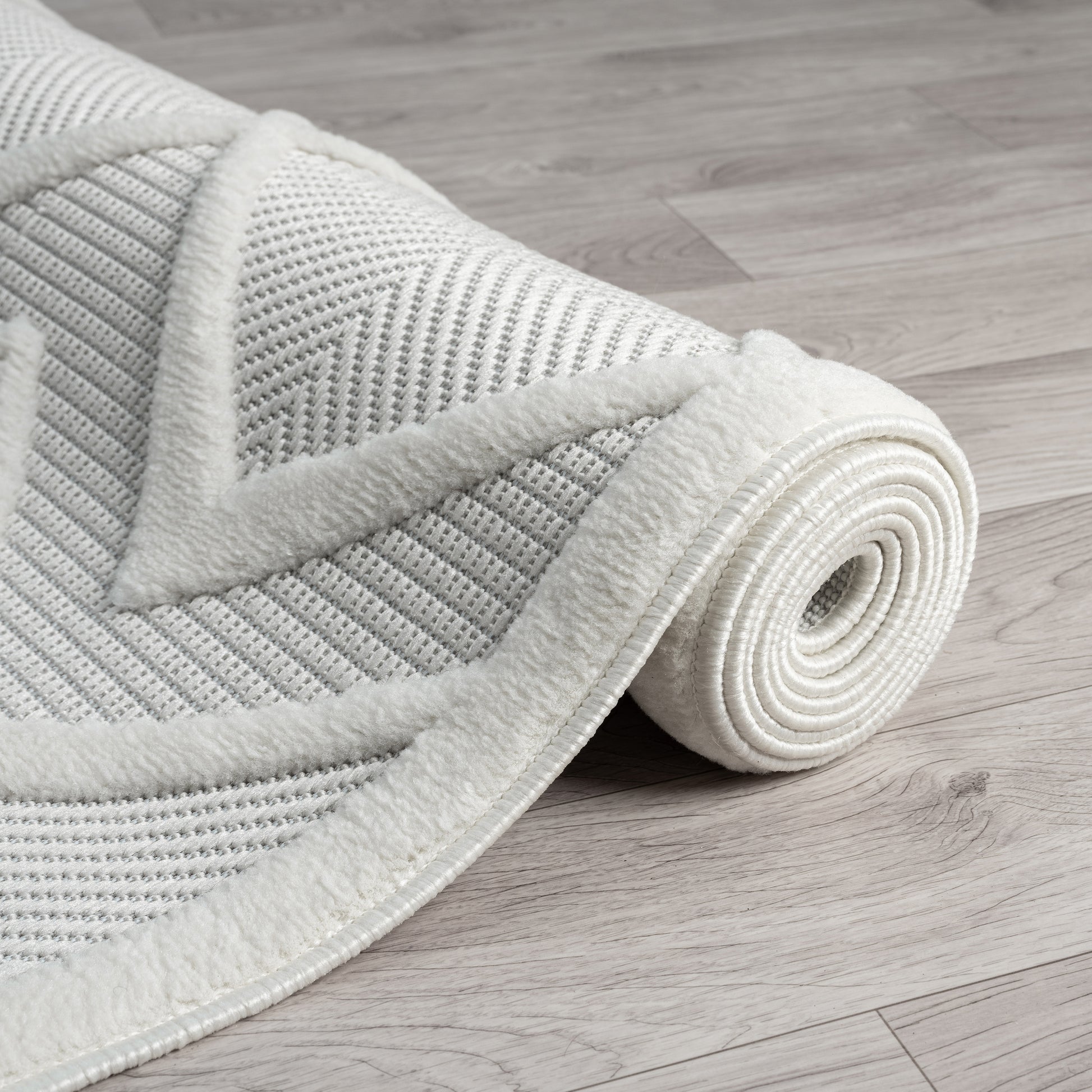 Calm 417 Pearl Designer Rug - decorstore