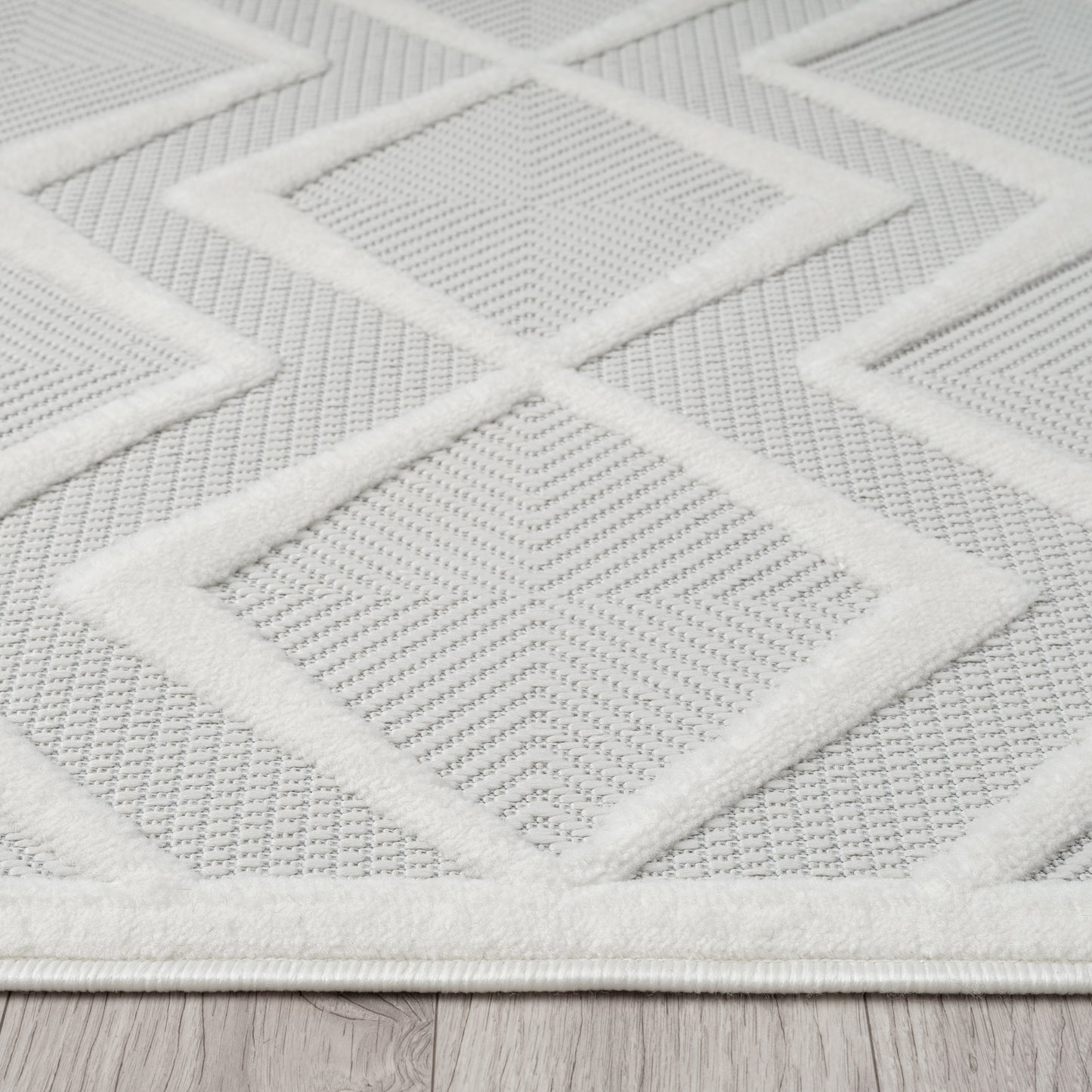 Calm 417 Pearl Designer Rug - decorstore