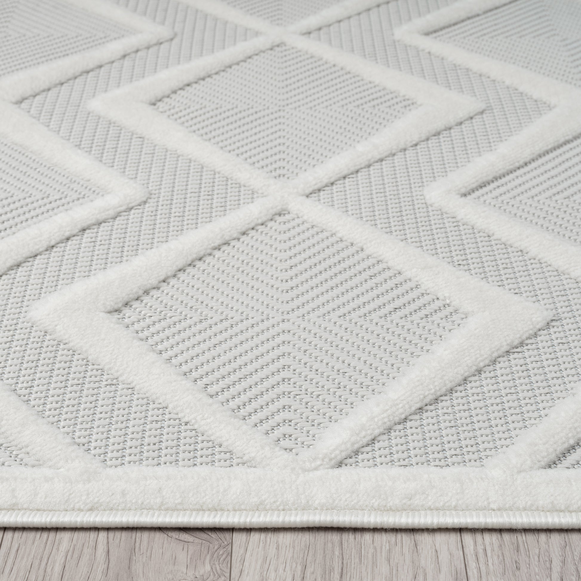 Calm 417 Pearl Designer Rug - decorstore