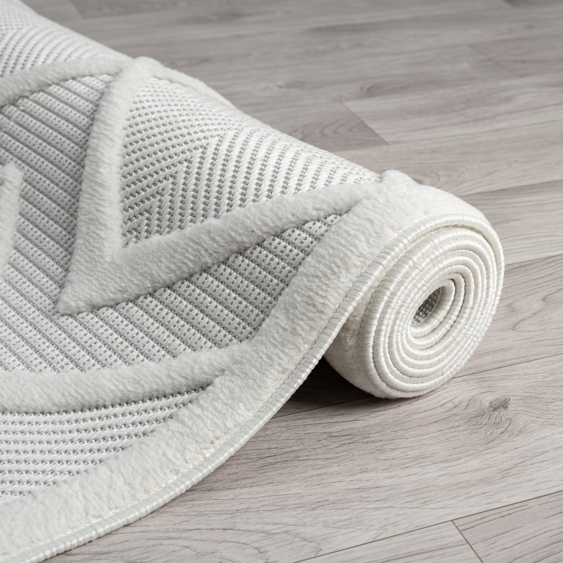 Calm 417 Pearl Designer Rug - decorstore