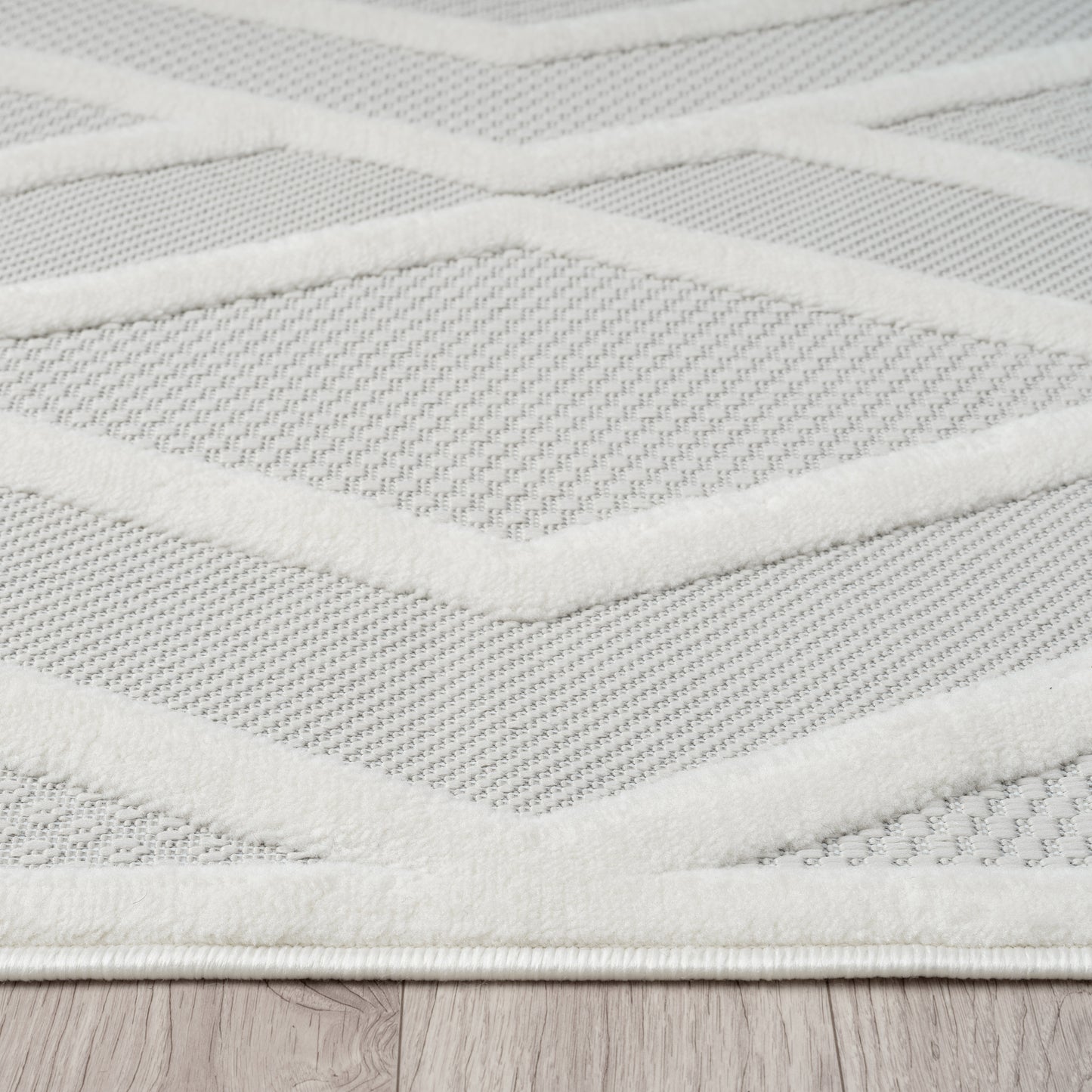 Calm 418 Frost Designer Rug - decorstore