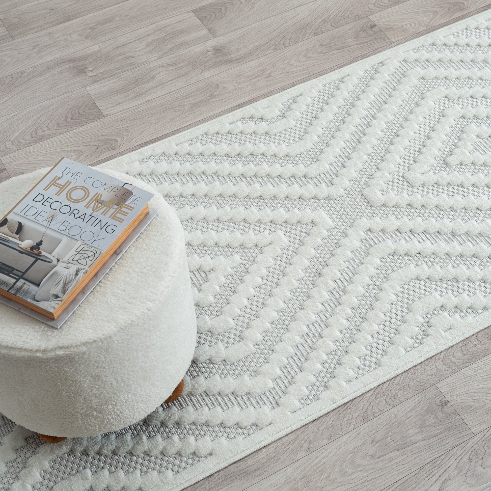 Calm 419 Linen Designer Rug - decorstore