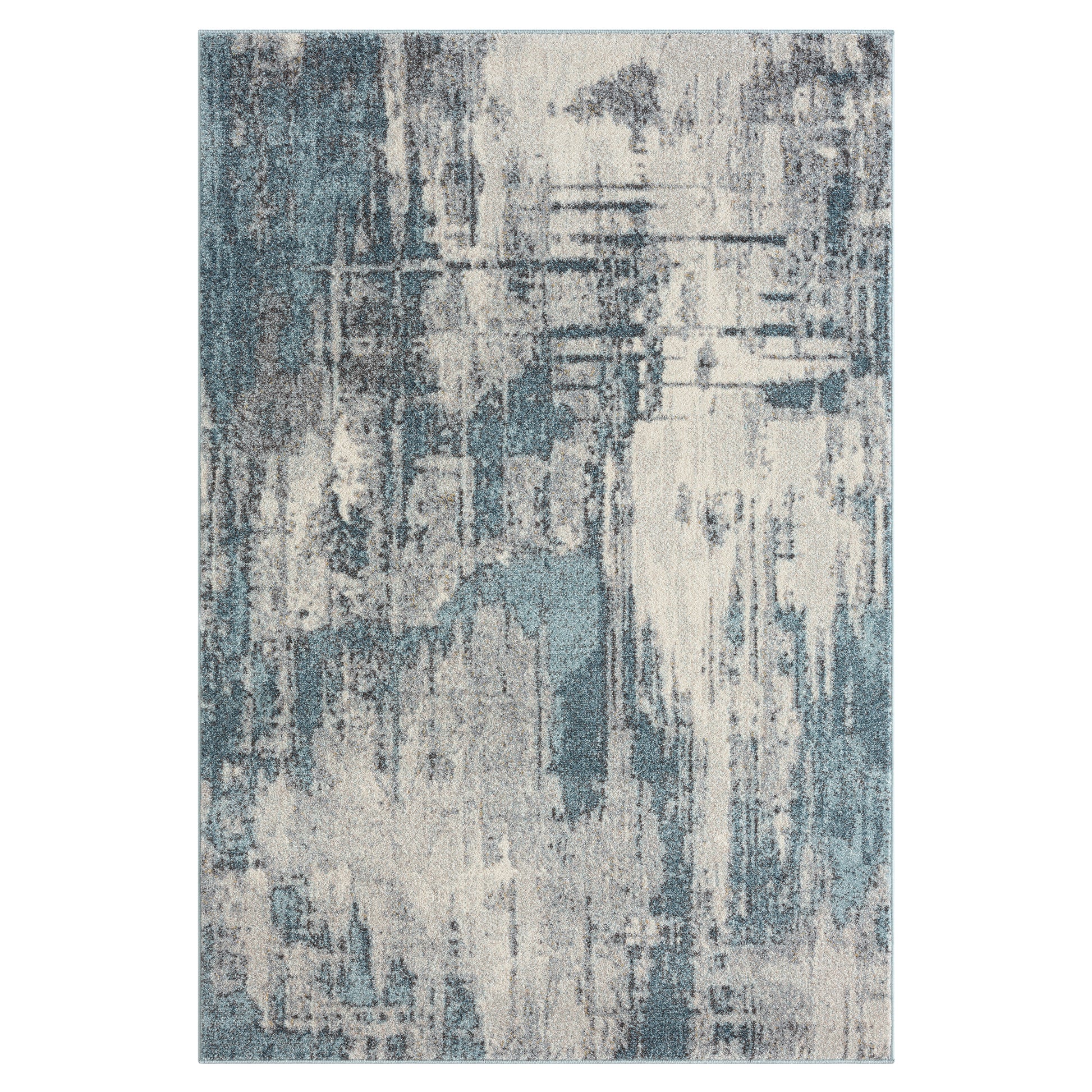 Canyon 516 Blue Designer Rug - decorstore