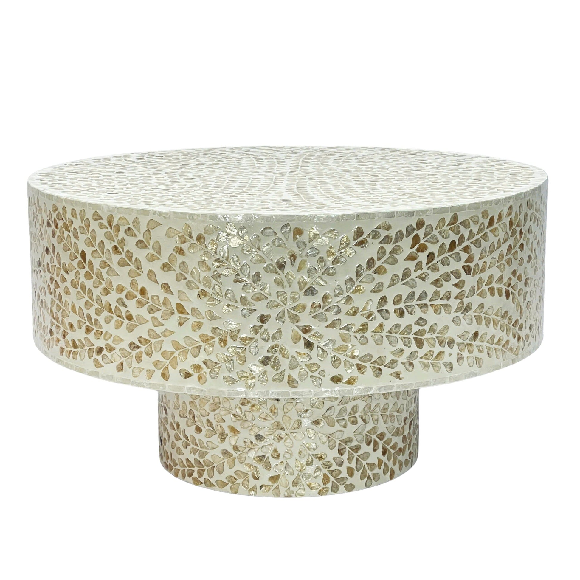 Mother of Pearl Coffee Table – Classic Silhouette - decorstore