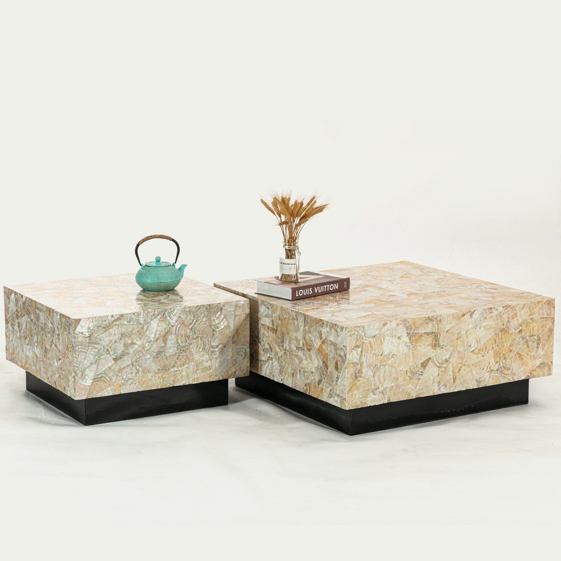 Artisan Pearl Peak Handmade Coffee Table - decorstore