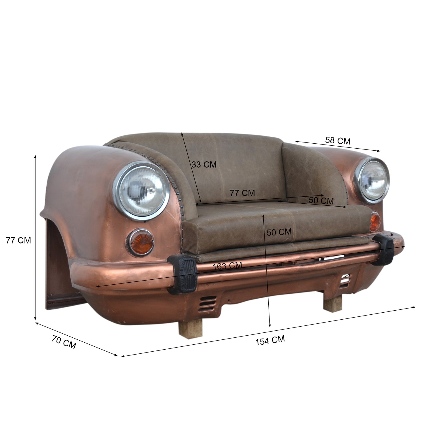 Fender Vintage Car Sofa
