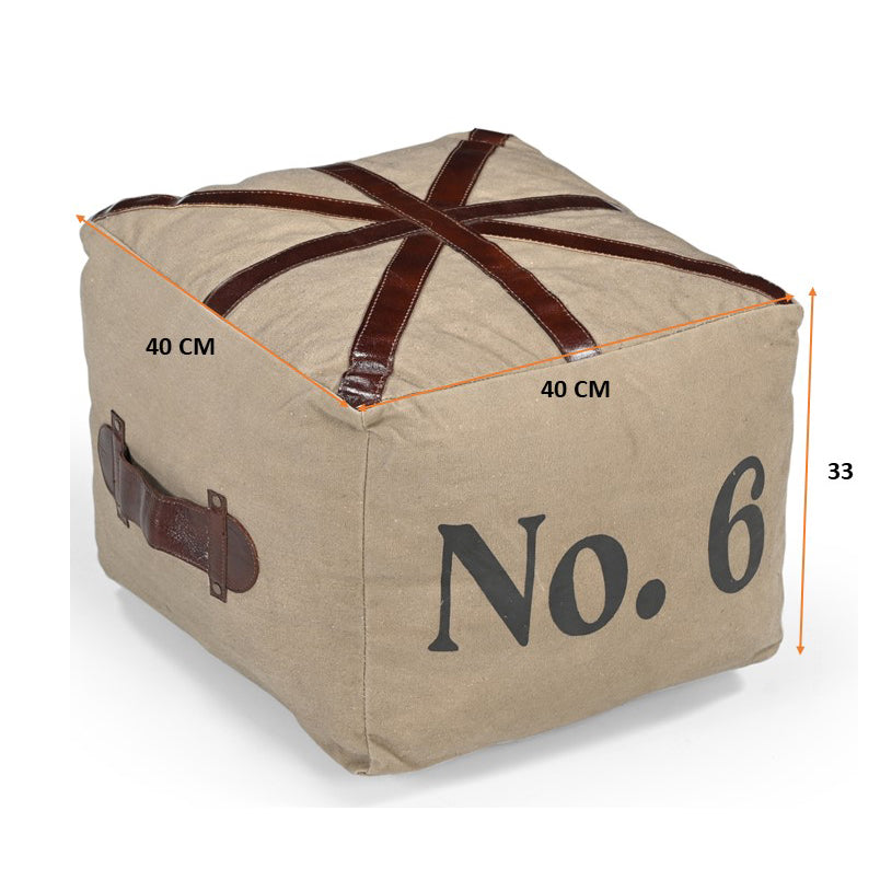 Square Pin Cushion Ottoman - decorstore