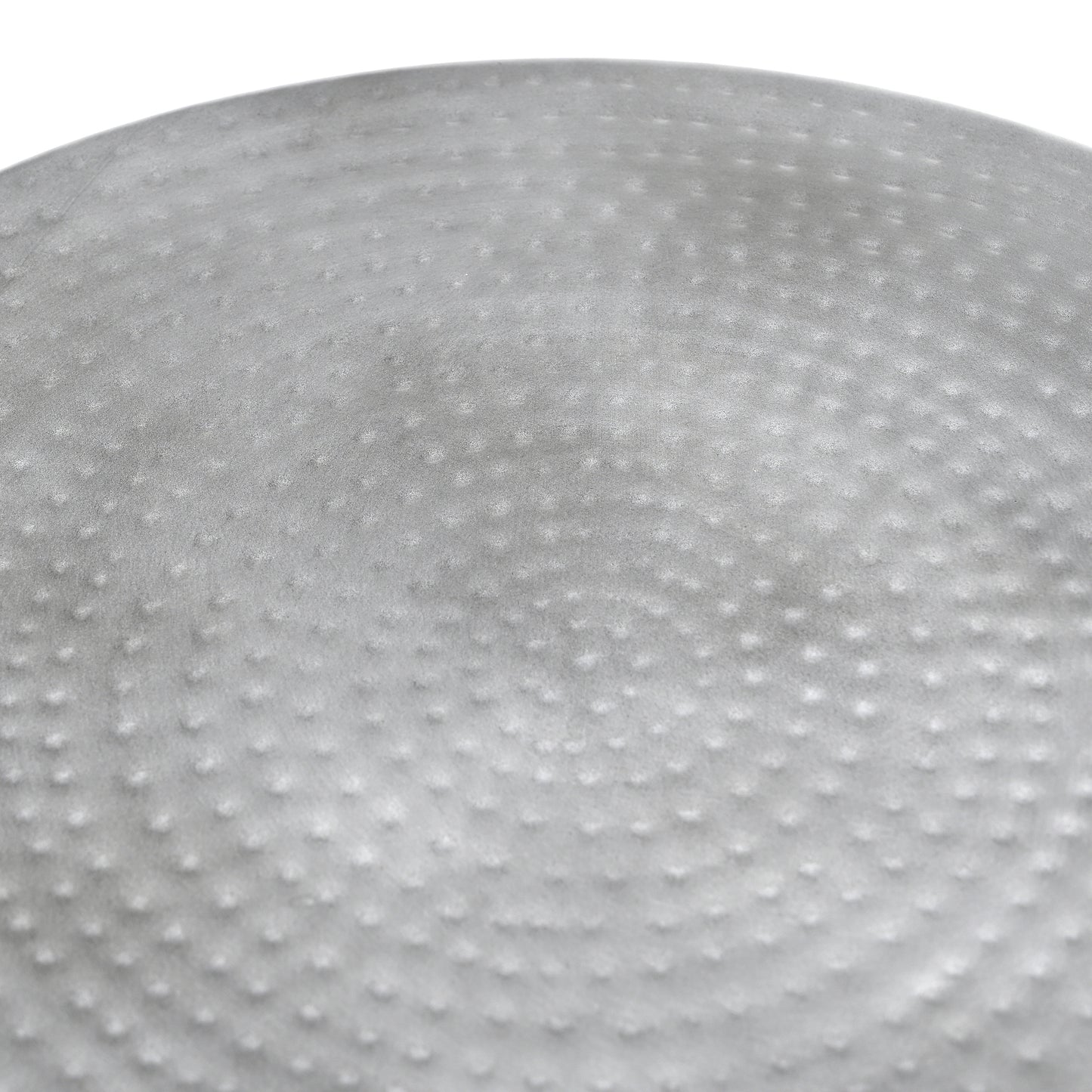 The Hand Punched Metal Circle Coffee Table - decorstore