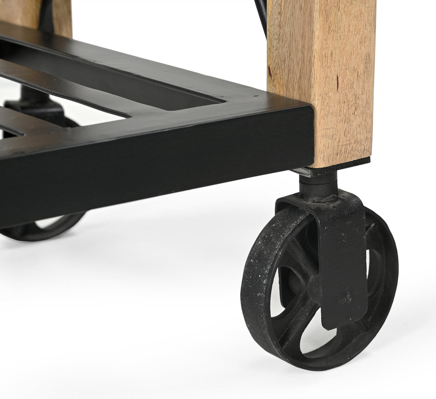 Wooden Wheely Butlers Trolley - decorstore