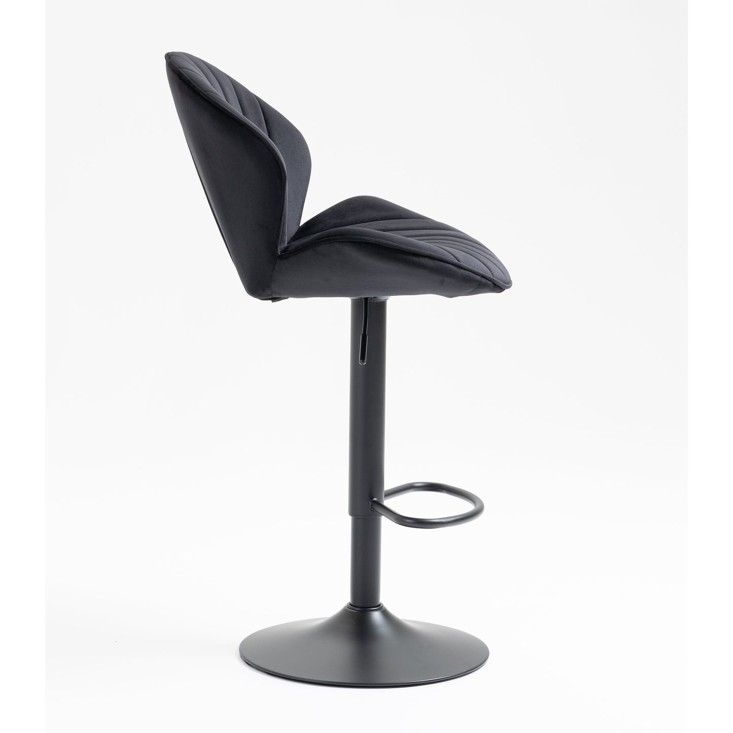 Midnight Velvet as Lift Barstool - decorstore