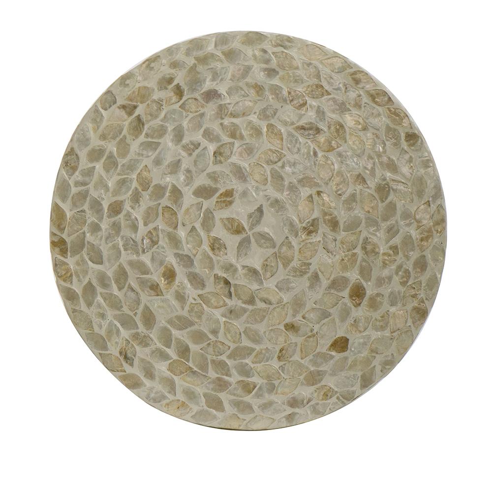 Mother of Pearl Baha Stool/Table - decorstore
