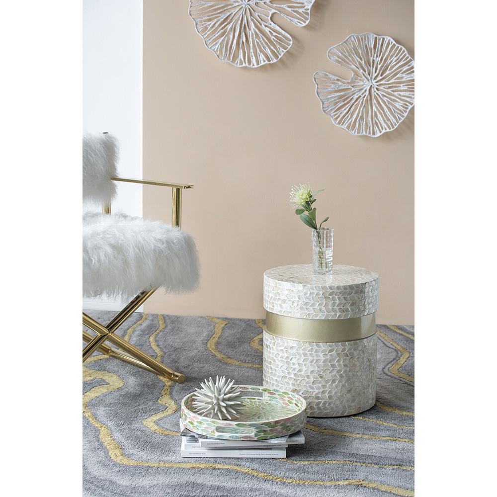 Mother of Pearl Baha Stool/Table - decorstore