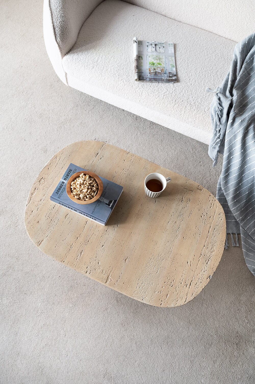 Goran Cement Coffee Table - decorstore