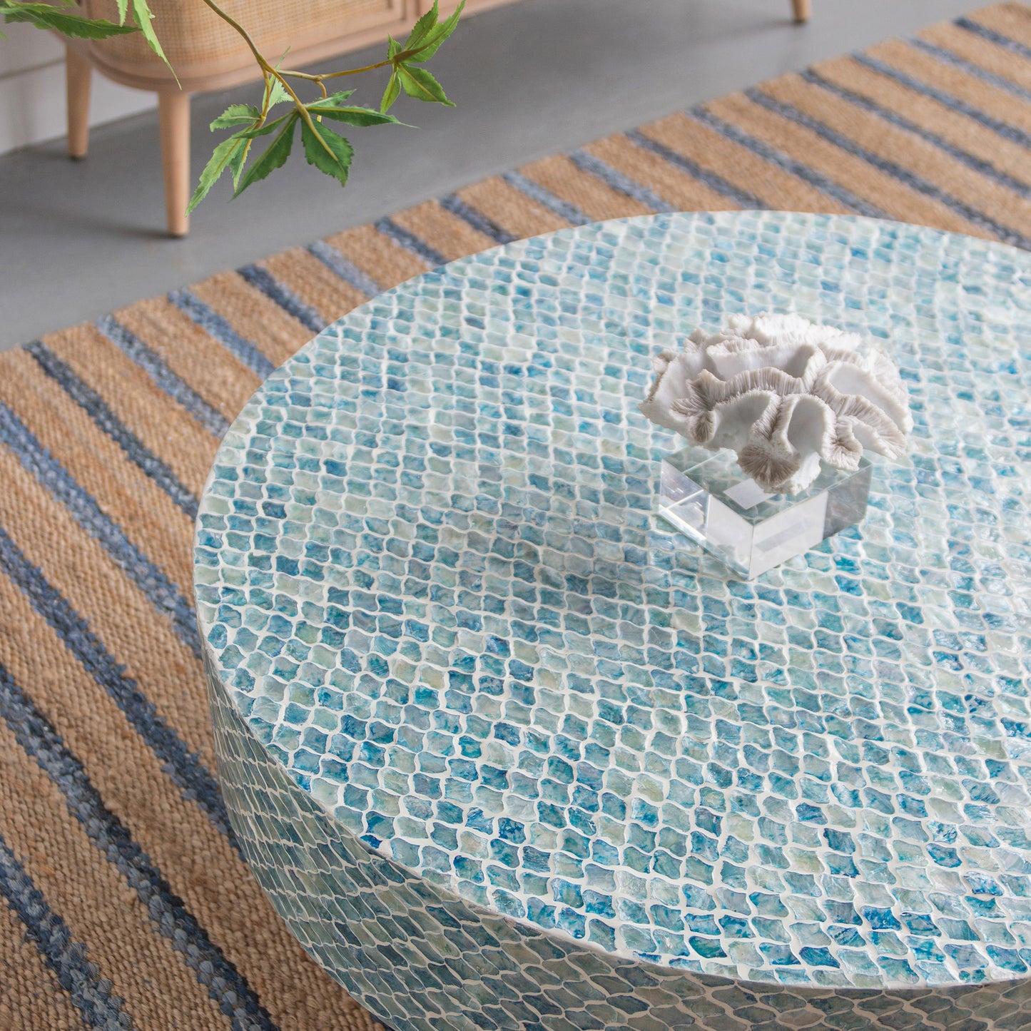 Mother of Pearl Maldives Coffee Table - decorstore