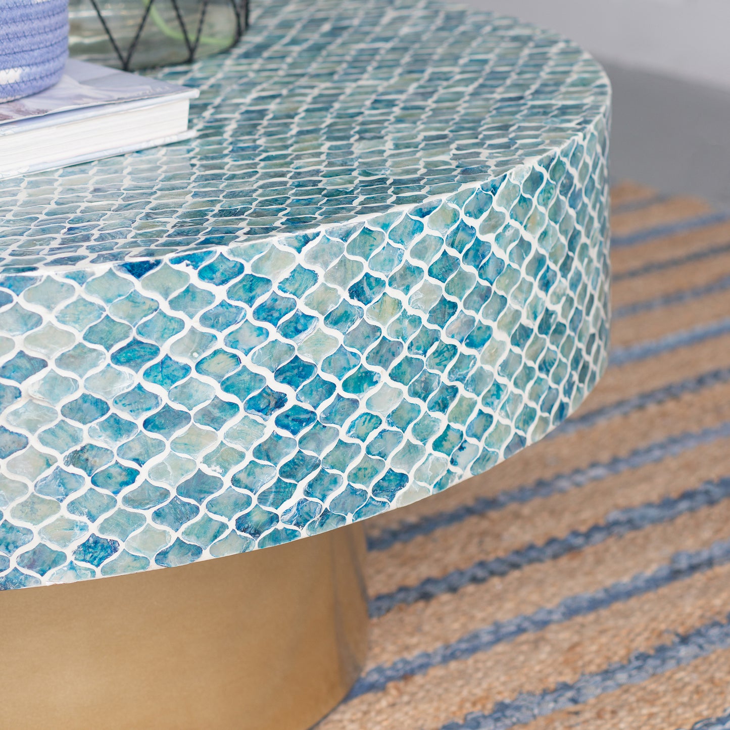 Mother of Pearl Maldives Coffee Table - decorstore