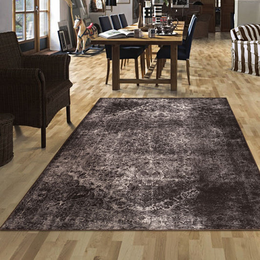 Fame 24 Dark Grey Turkish Rug - decorstore