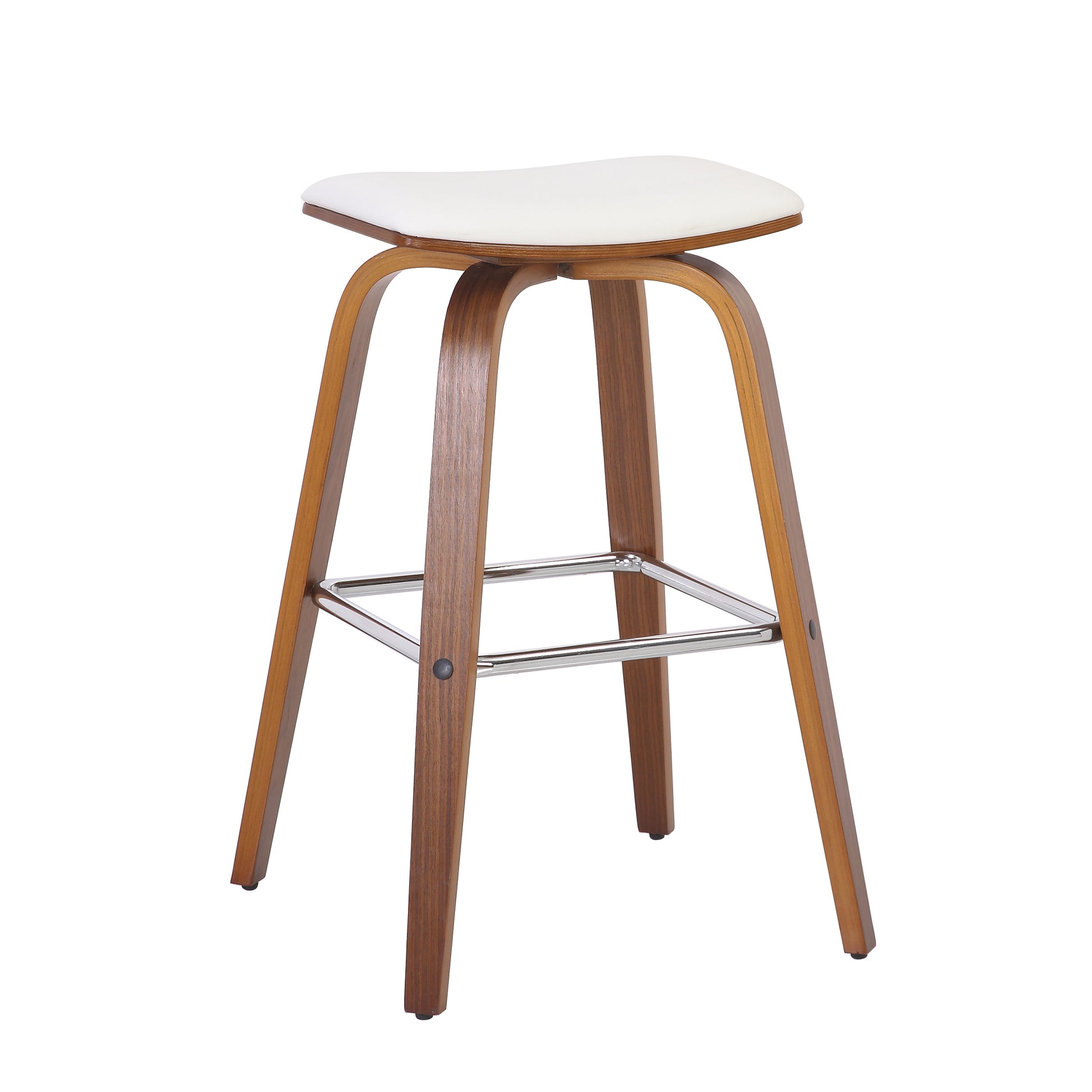 Bronze Bar Stool White - decorstore