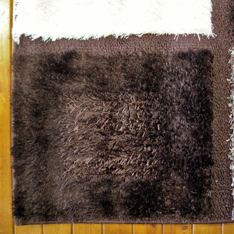 Turkish Luxury Shaggy Brown Rug - decorstore