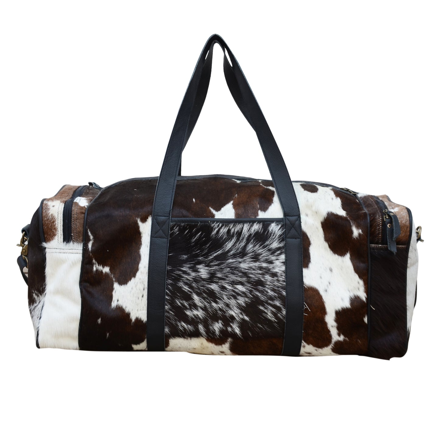 Multi-Cowhide Weekender Bag - decorstore