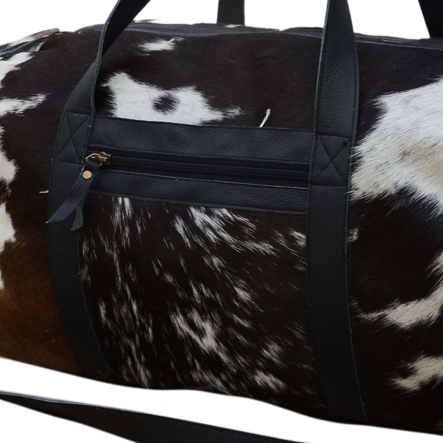Multi-Cowhide Weekender Bag - decorstore