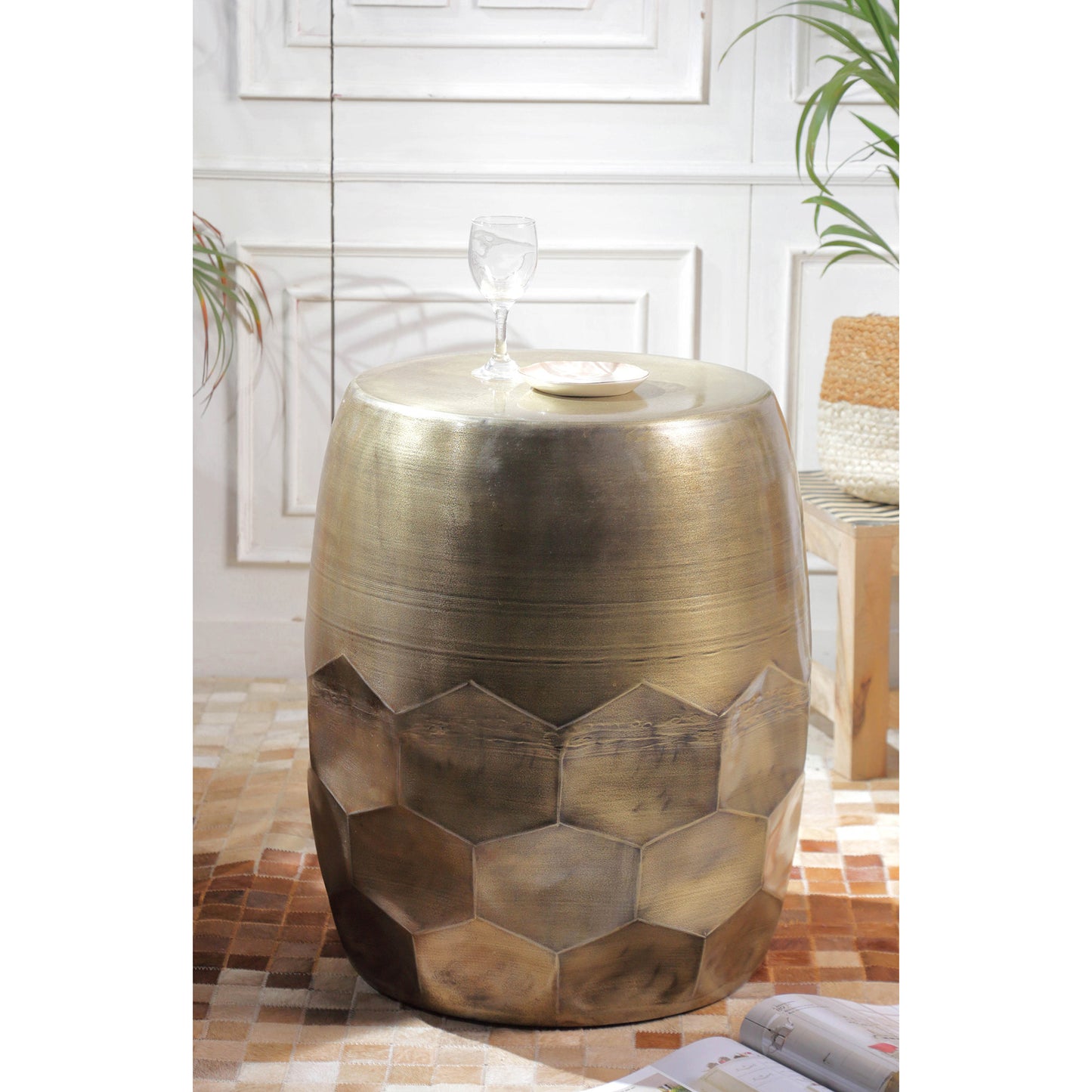 Ava Hexagon Side Table - decorstore