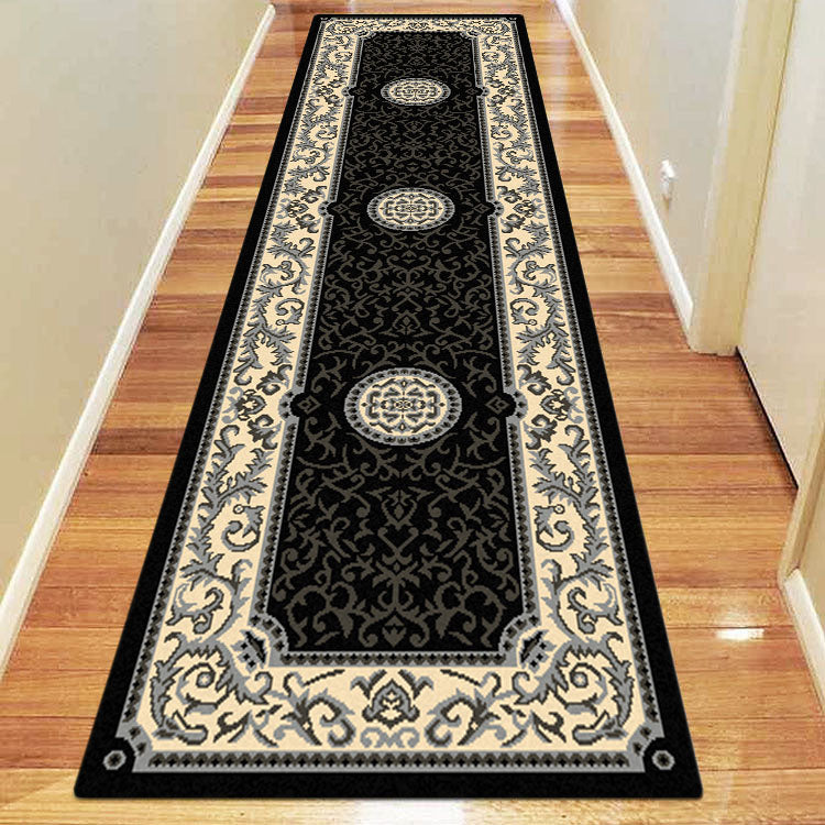 Turkish Ruby Black Rug - decorstore