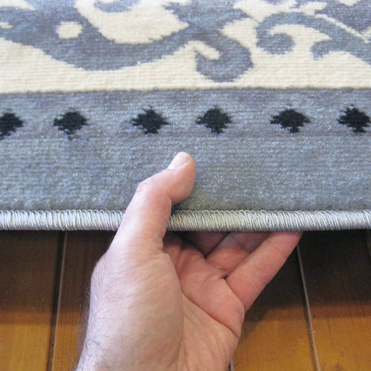 Turkish Ruby Grey Rug - decorstore