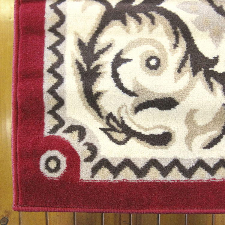 Turkish Ruby Red Rug - decorstore