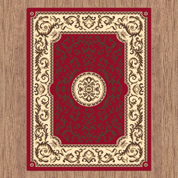 Turkish Ruby Red Rug - decorstore