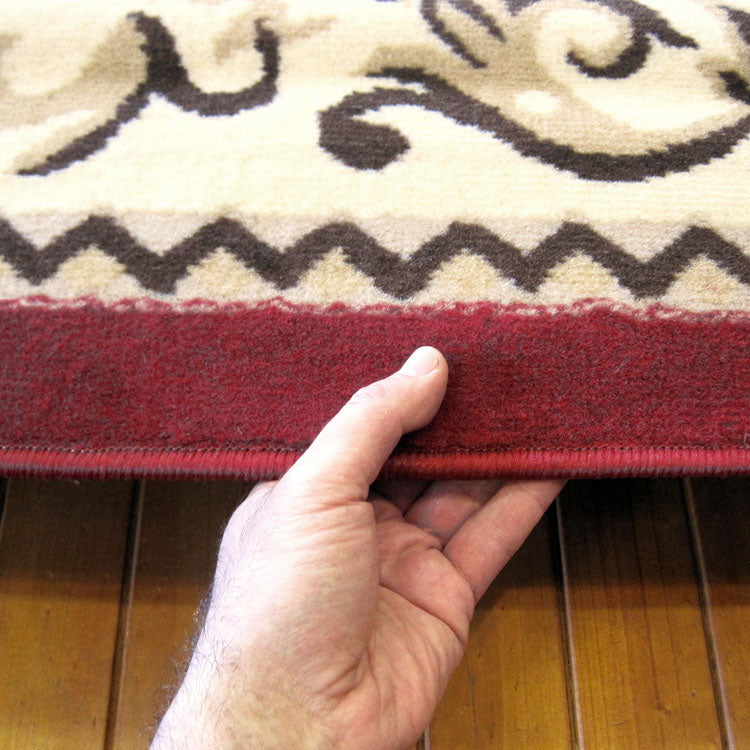 Turkish Ruby Red Rug - decorstore