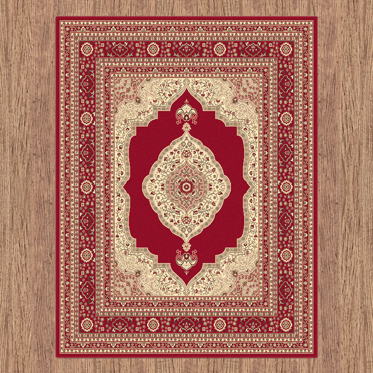 Turkish Ruby Red Rug - decorstore