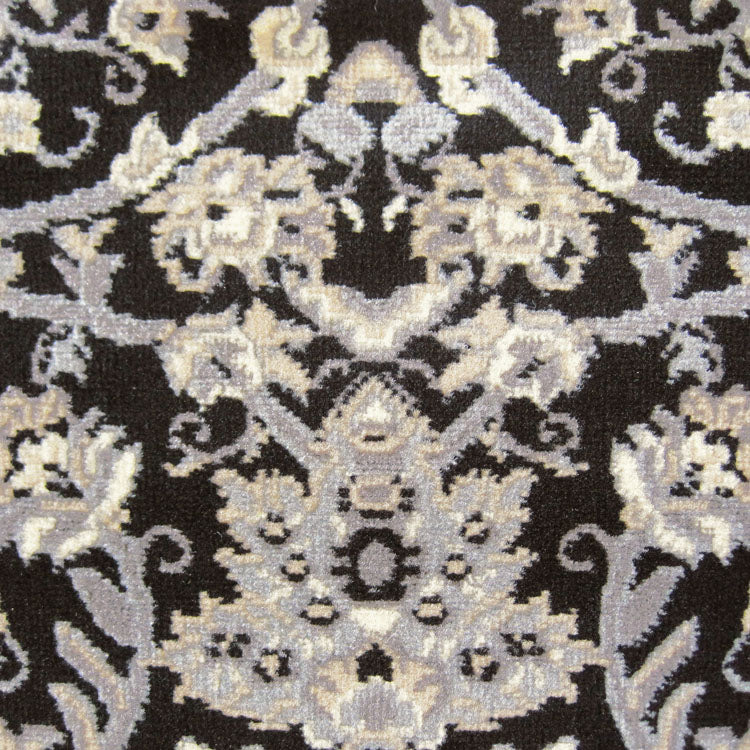 Turkish Ruby Black Rug - decorstore