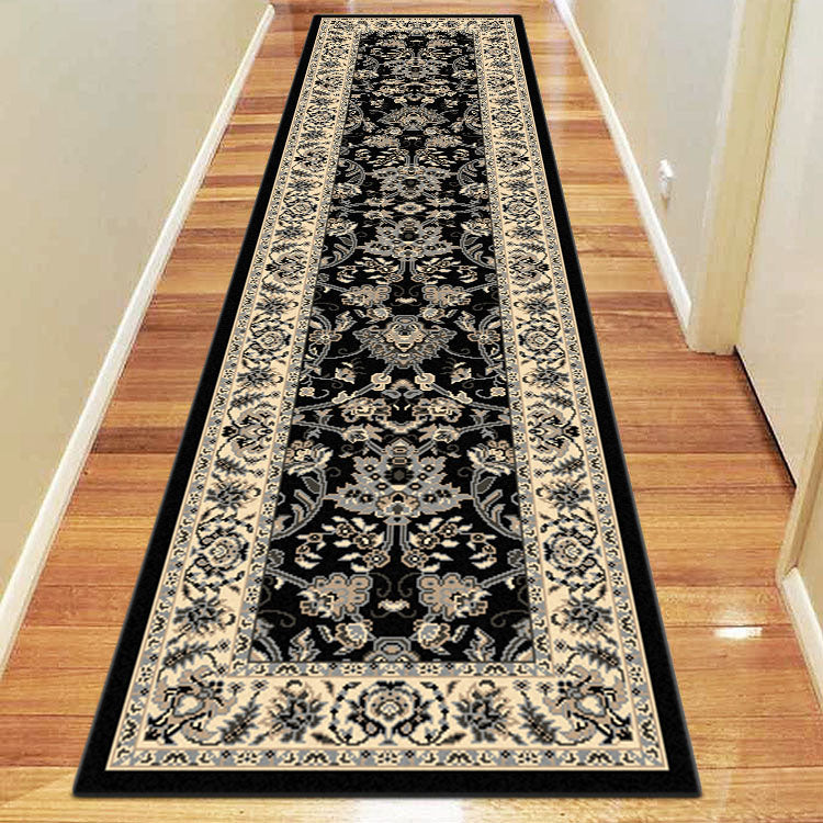 Turkish Ruby Black Rug - decorstore