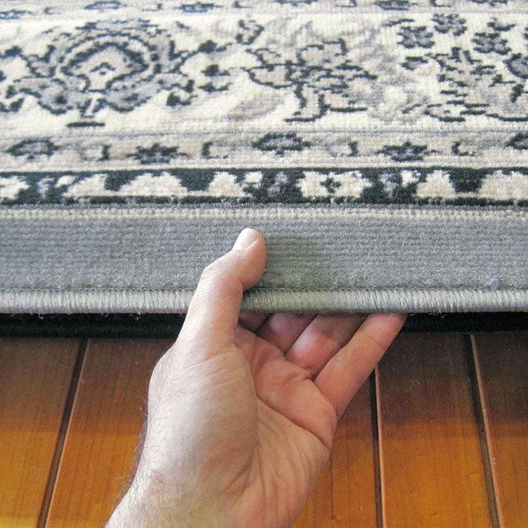 Turkish Ruby Grey Rug - decorstore