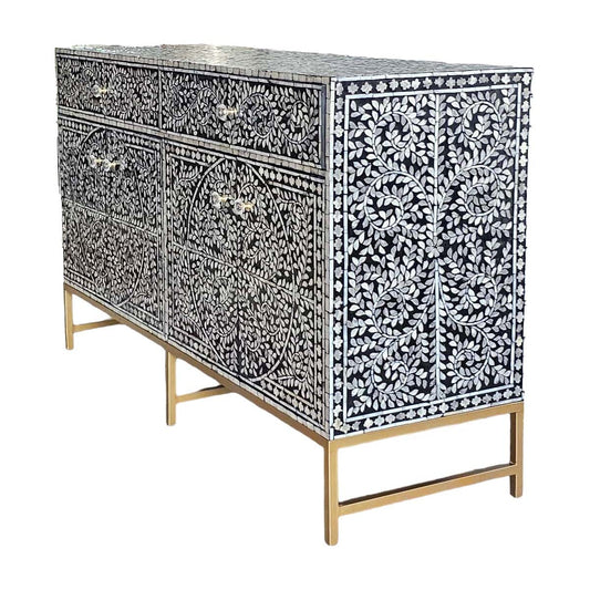 Mother of pearl Majestic Vine sideboard - decorstore