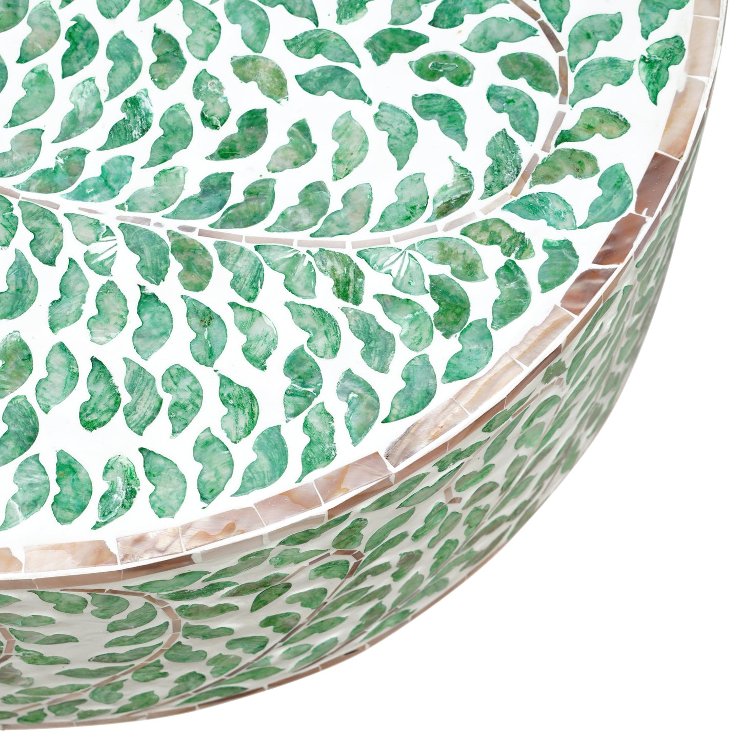 Resort Oval Mother of Pearl Coffee Table - decorstore
