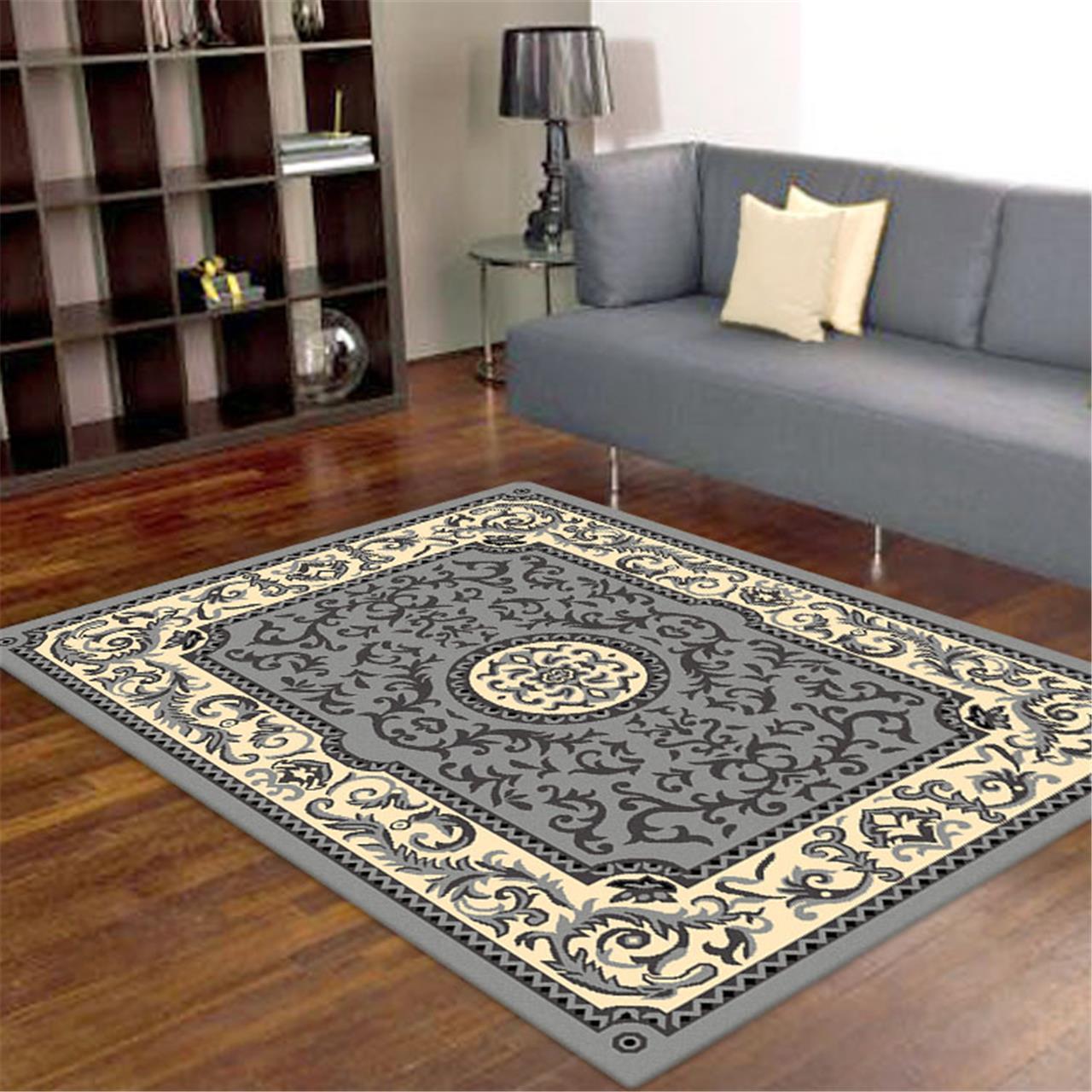 Turkish Ruby Grey Rug - decorstore