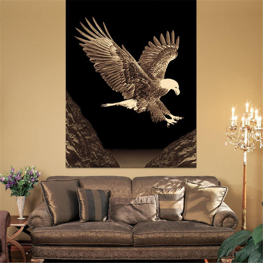 Turkish Ruby Eagle Rug - decorstore