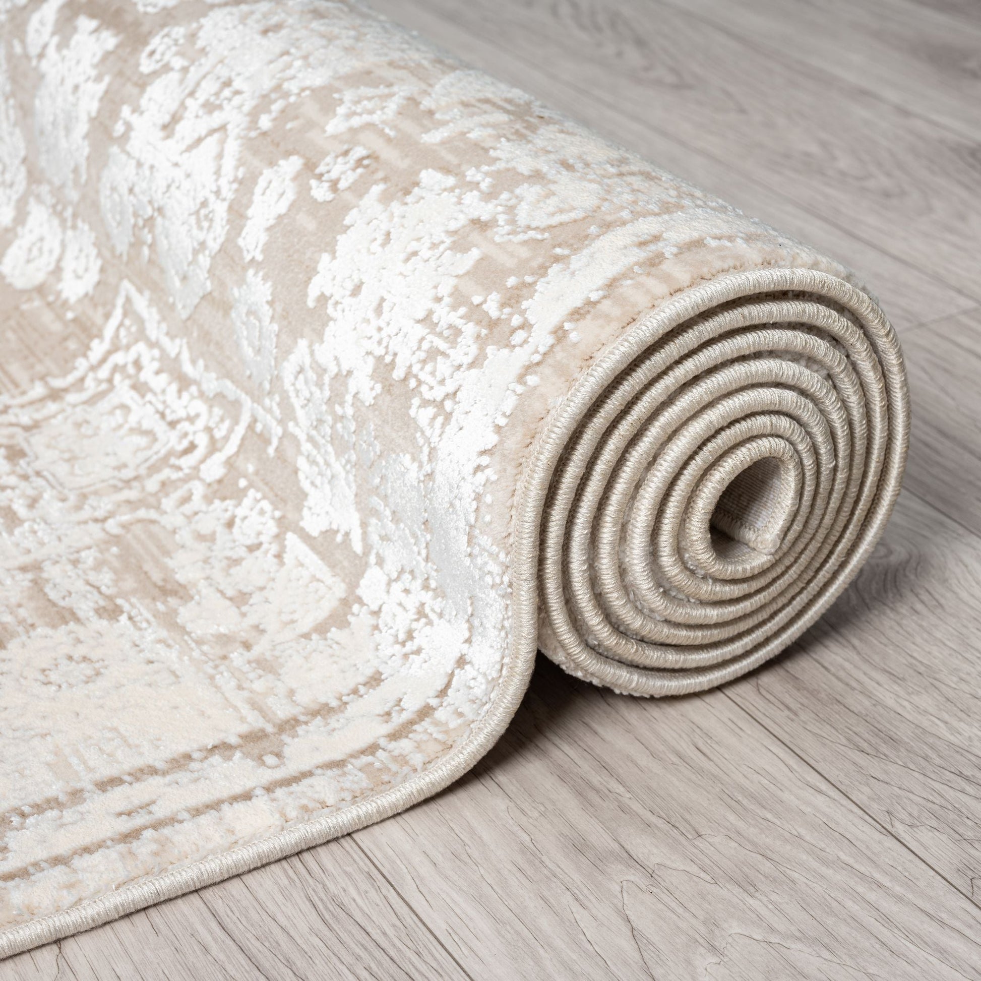 Oxford 564 Cream Designer Rug - decorstore