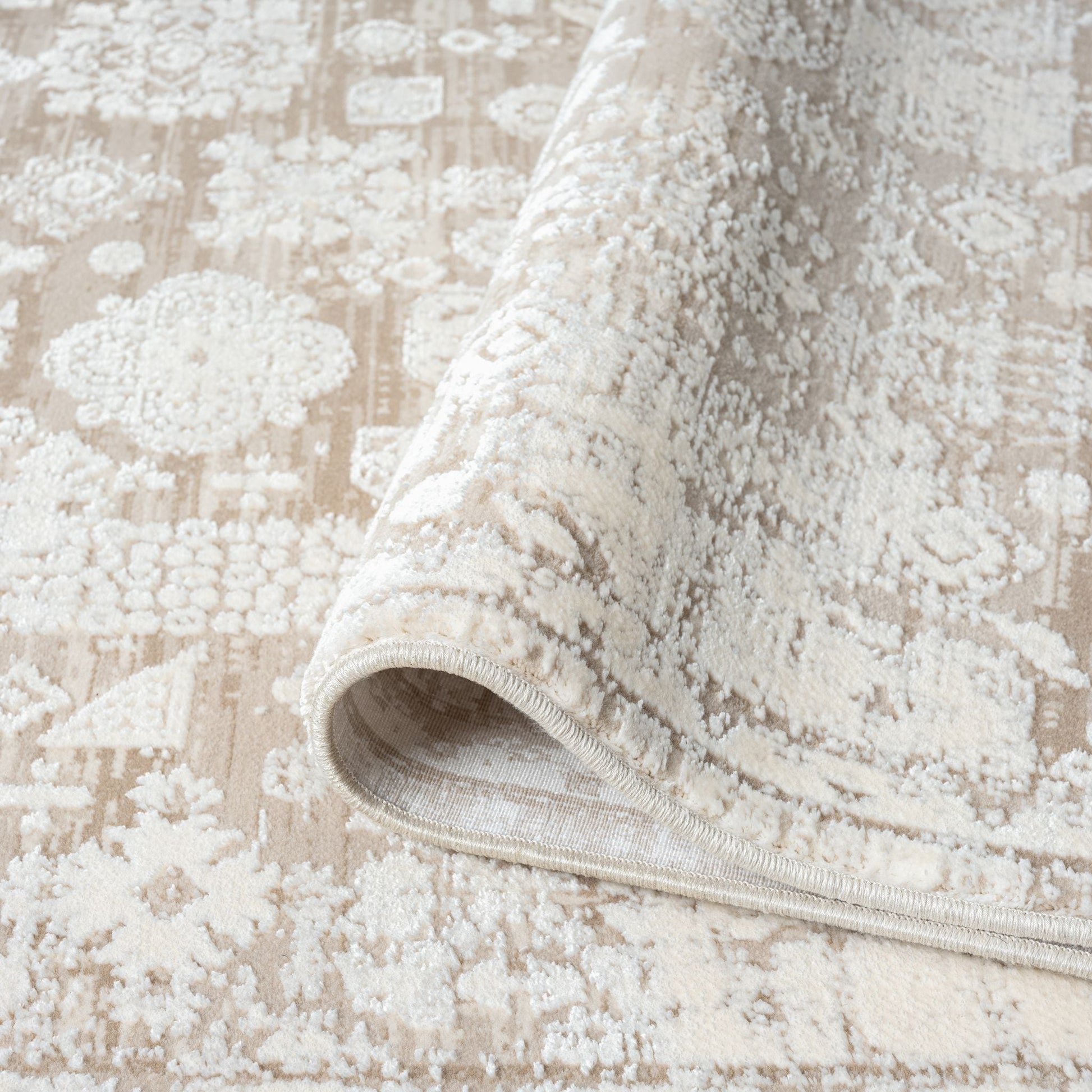 Oxford 564 Cream Designer Rug - decorstore
