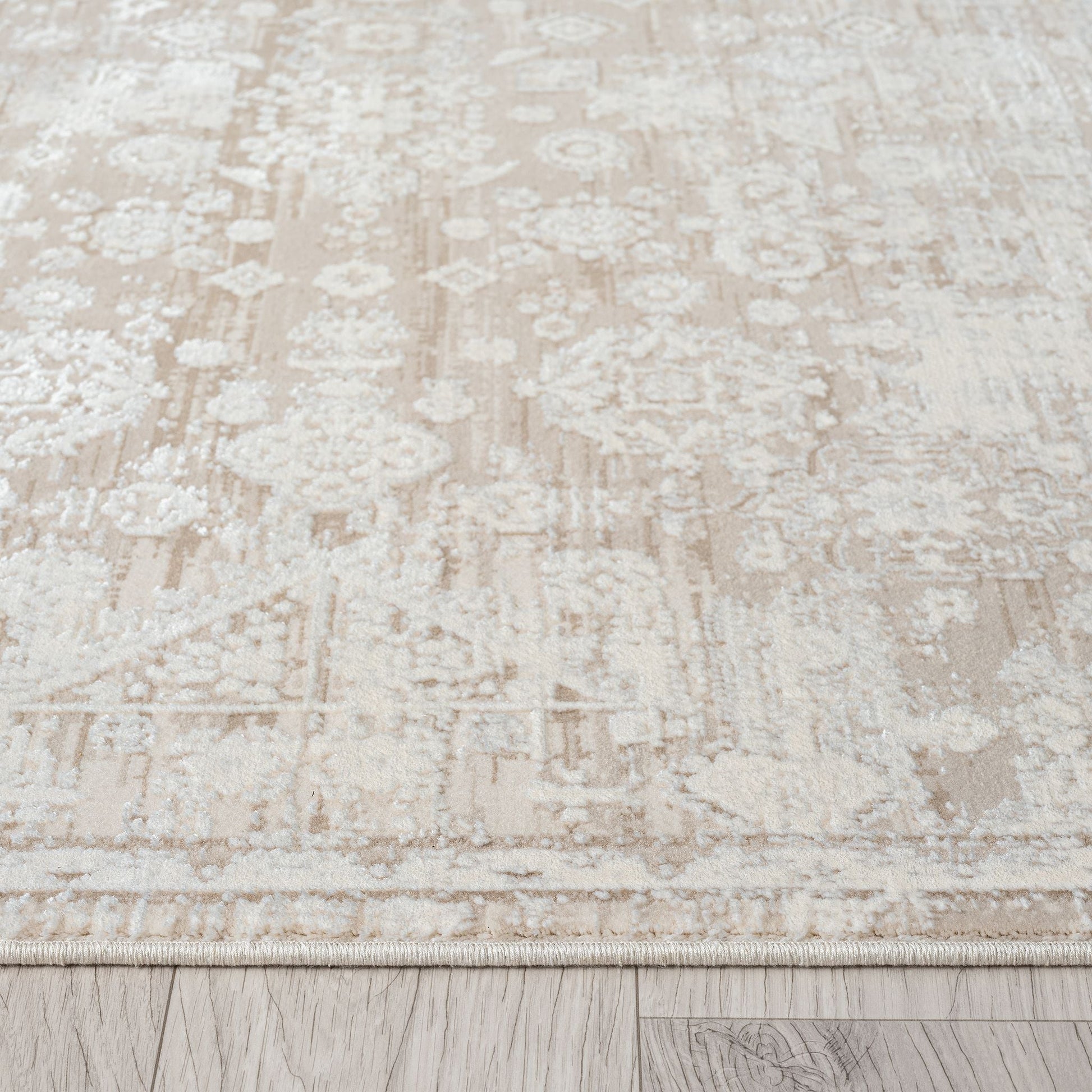 Oxford 564 Cream Designer Rug - decorstore