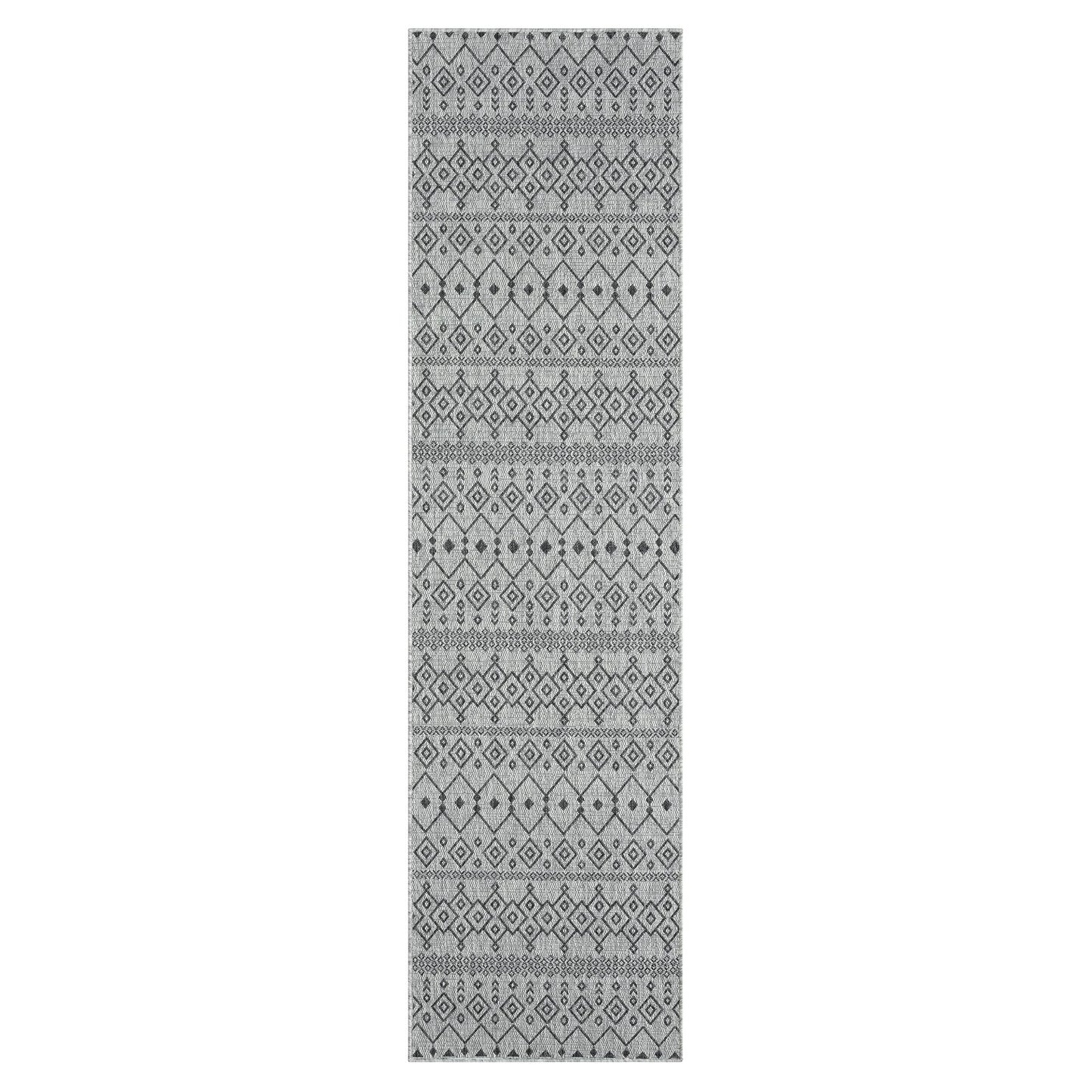 Alfresco 423 Lava Floor Runner Rug - decorstore