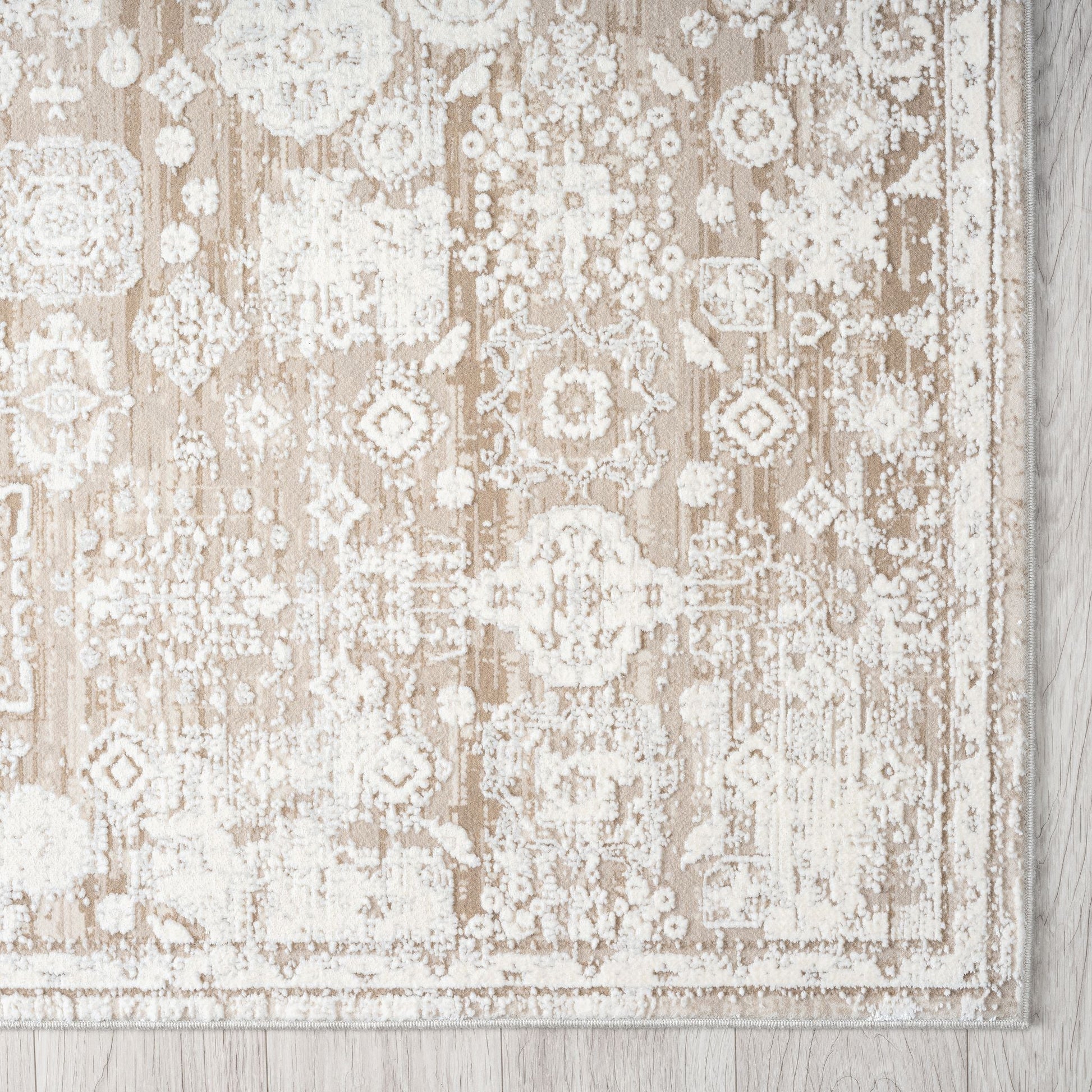 Oxford 564 Cream Designer Rug - decorstore