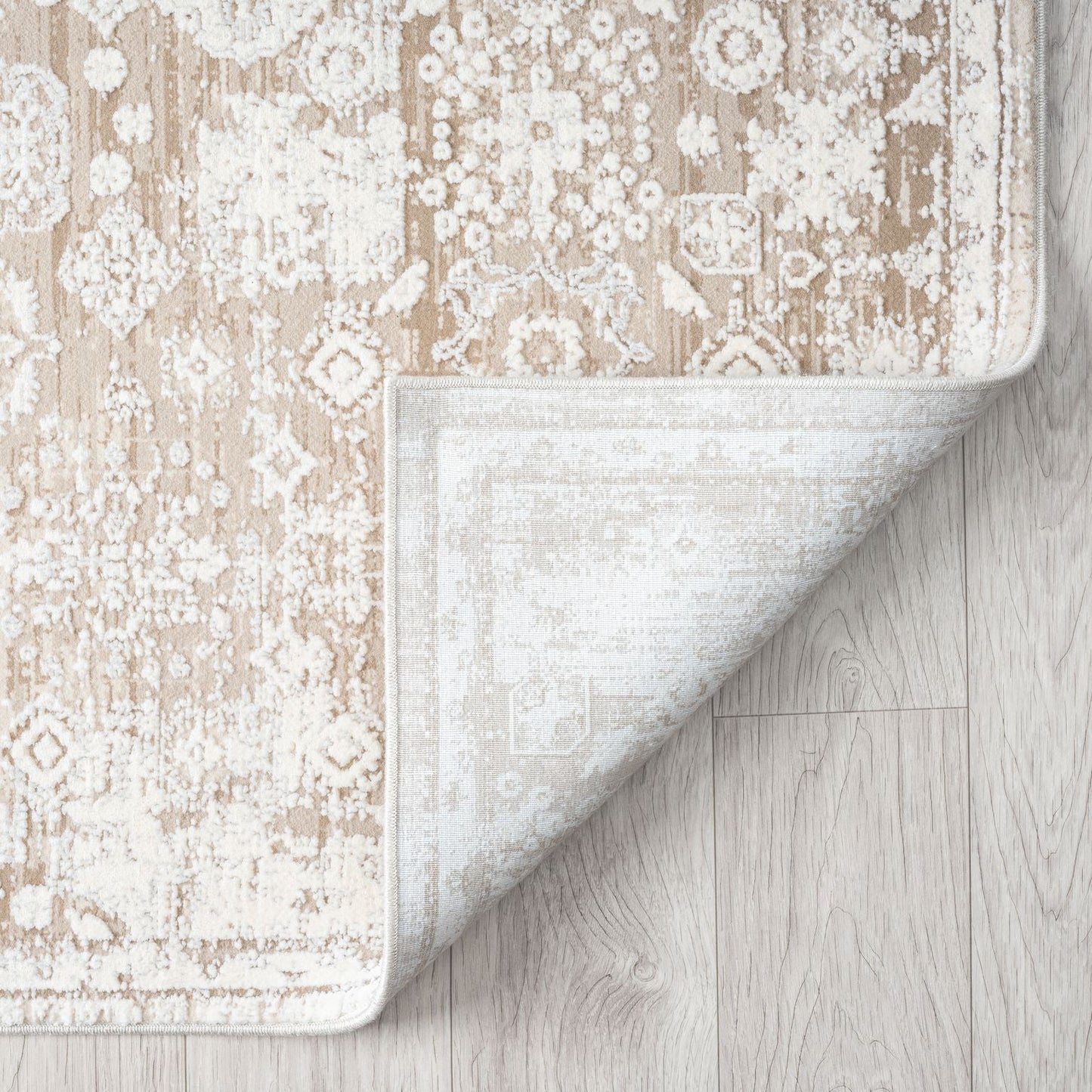 Oxford 564 Cream Designer Rug - decorstore