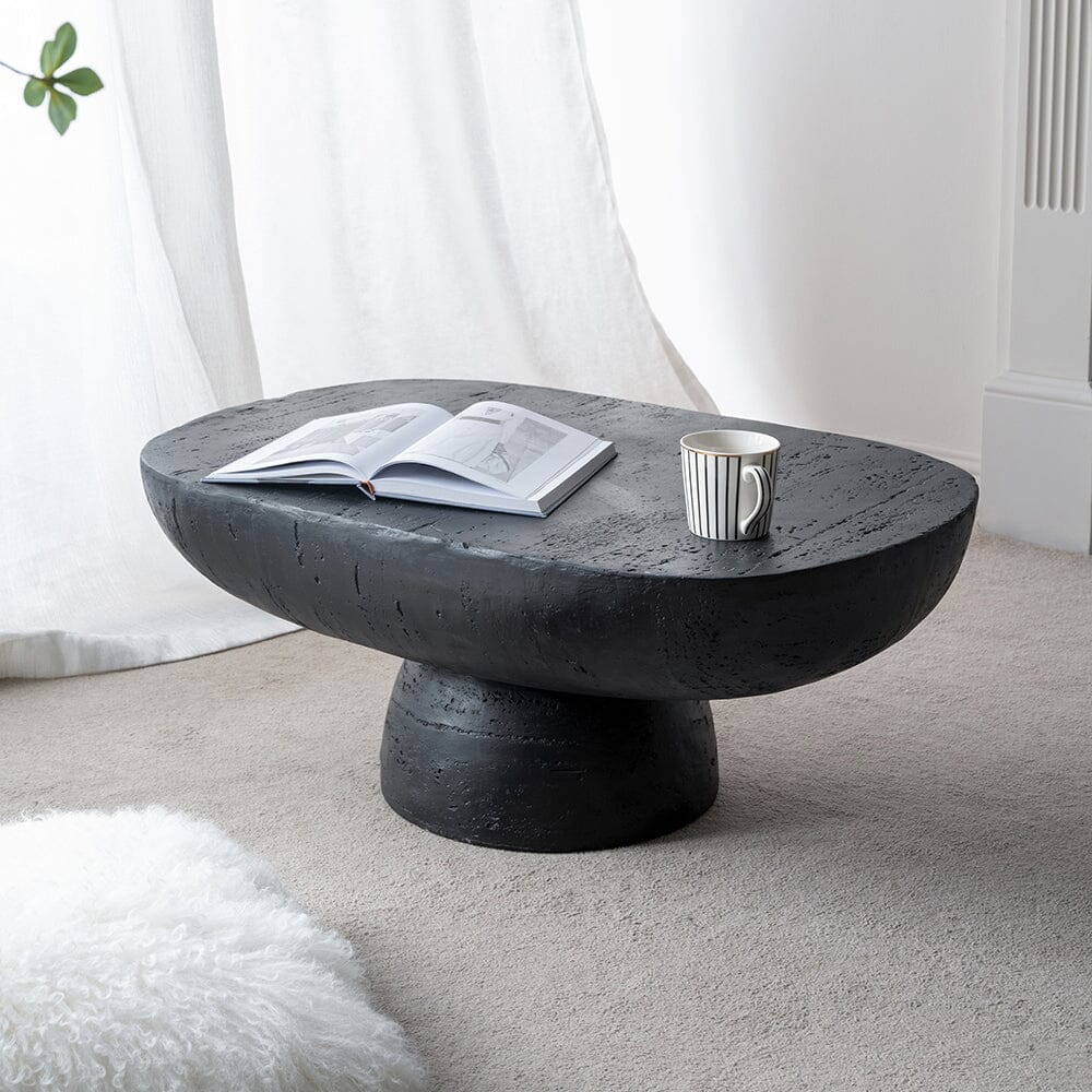 Noir Cement Coffee Table - decorstore